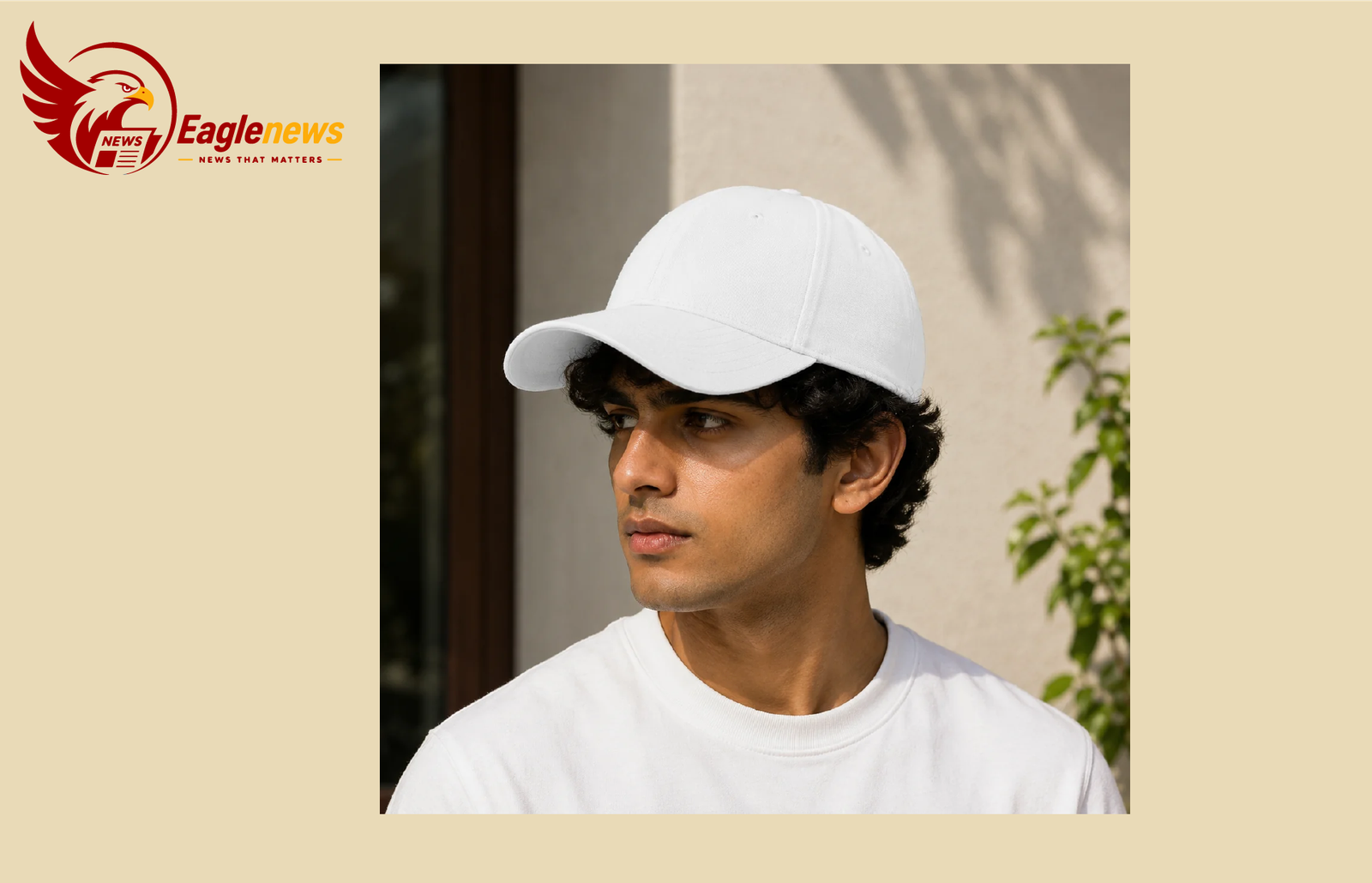 White Baseball Cap